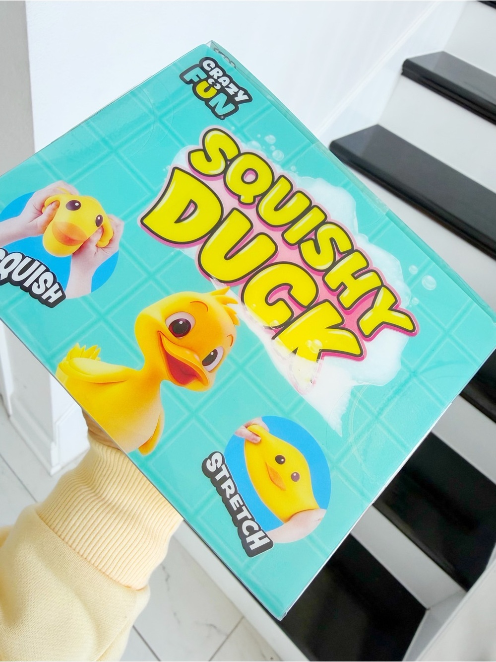 Crazy Fun Squishy Duck Toy 🐥 Soft Stretchy Toy RMS Dumpling Style Fidget Viral - Picture 4 of 5